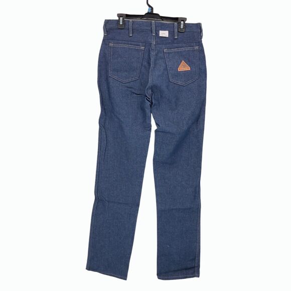 NWOT Bulwark FR Jeans Mens 32 x 34 Act 33.5 x 37.25 Blue Denim Flame Resistant - Picture 3 of 6